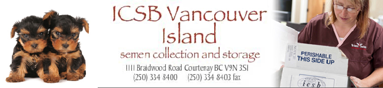 ICSB Semen Collection and Storage, ICSB Vancouver Island